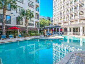 Pool - Modern Luxury Downtown Houston Condo -Stylish Stay in the Heart of the City (Houston)