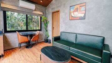 Cabaña Prestigio | Área de sala de estar
