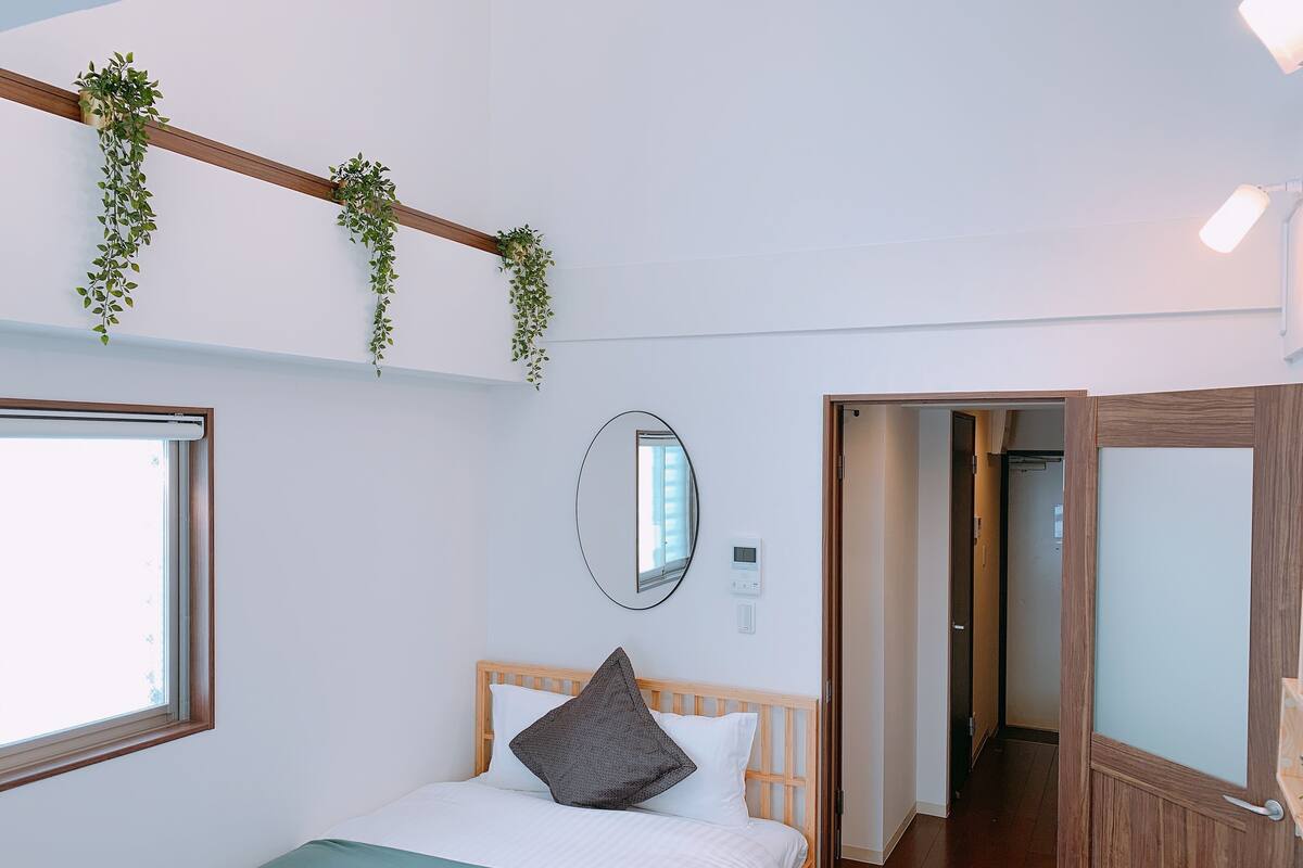 HIGH FLOOR- Bright Garden Oasis: Azabu/Tokyo Tower | Desk, free WiFi