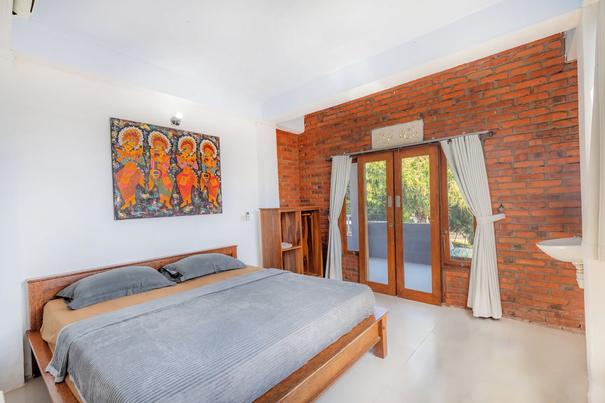 Double Room, Balcony, Garden View