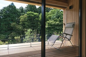 Standard Twin Room, Balcony, Hill View | Terrace/patio - GEOSPOT MOTOHAKONE C (Hakone)