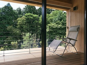 Kamar Twin Standar, balkon, pemandangan bukit | Teras/patio