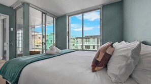 3 soverom, strykejern/-brett, reiseseng for barn og wi-fi (inkludert)