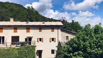 Fassade der Unterkunft