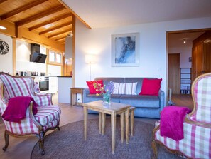 TV, fireplace - Richemont 8C by Interhome (Villars)