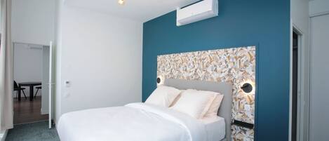 1 makuuhuone, silitysrauta/-lauta, Wi-Fi, vuodevaatteet