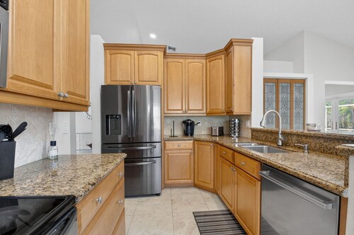 Family-Friendly Boca Gem: 4BR/3BA w/ Pool & Sauna