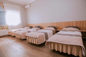 Quadruple Room, City View | Iron/ironing board, free WiFi - Sabah Hotel (Baku)