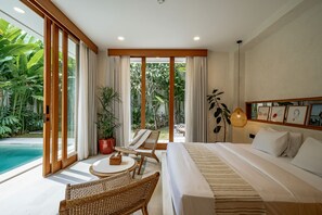 Deluxe Villa, Pool View | View from room