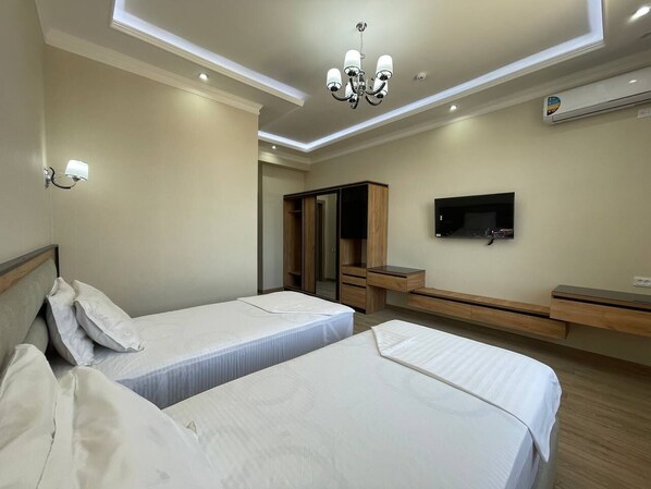 Standard Double or Twin Room, City View | Laptop workspace, free WiFi