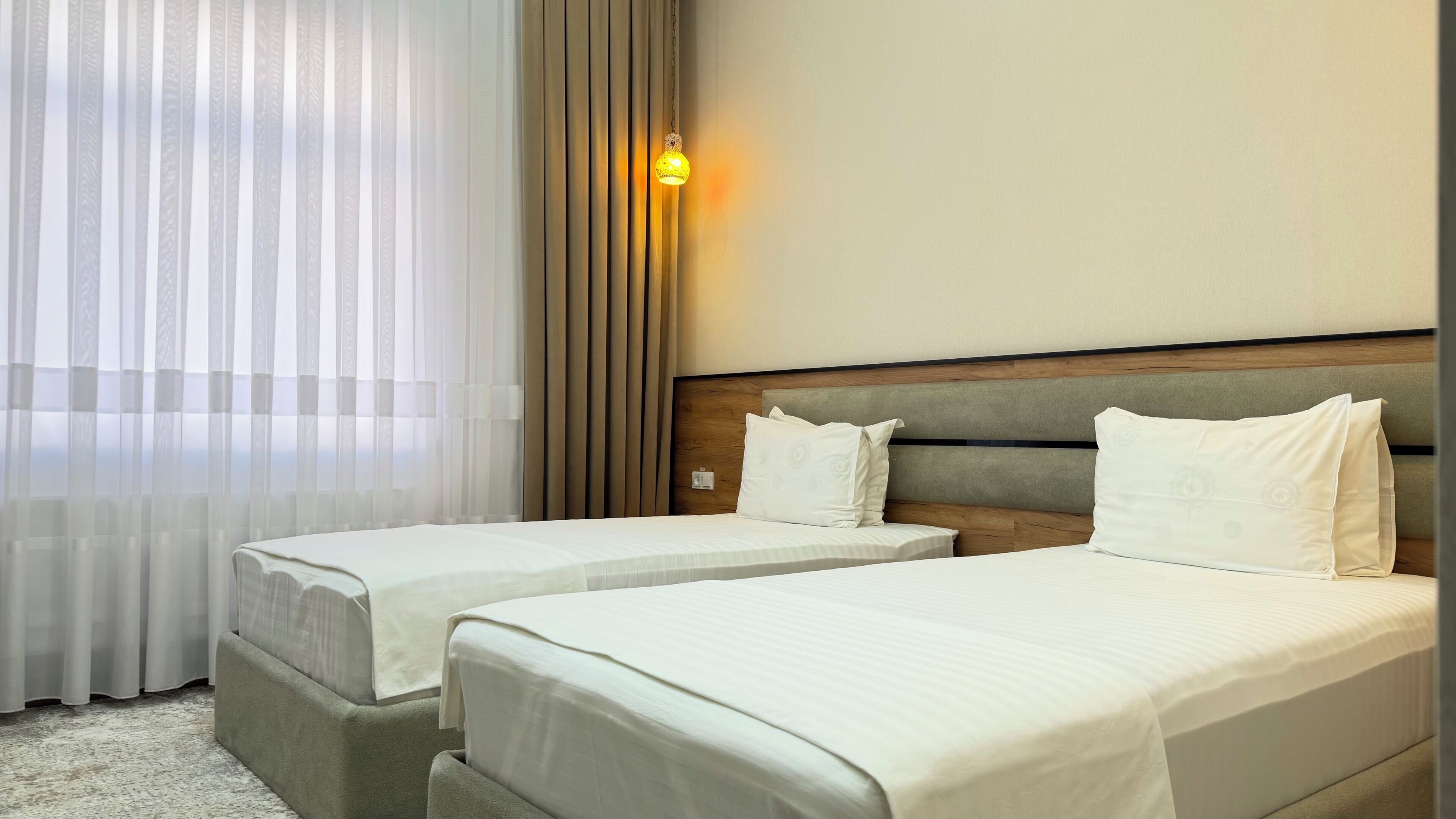 Standard Double or Twin Room, City View | Laptop workspace, free WiFi, bed sheets