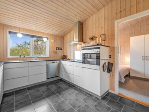 Fridge, microwave, dishwasher, cookware/dishes/utensils - "Anelise" - 800m to the fjord by Interhome (Tarm)