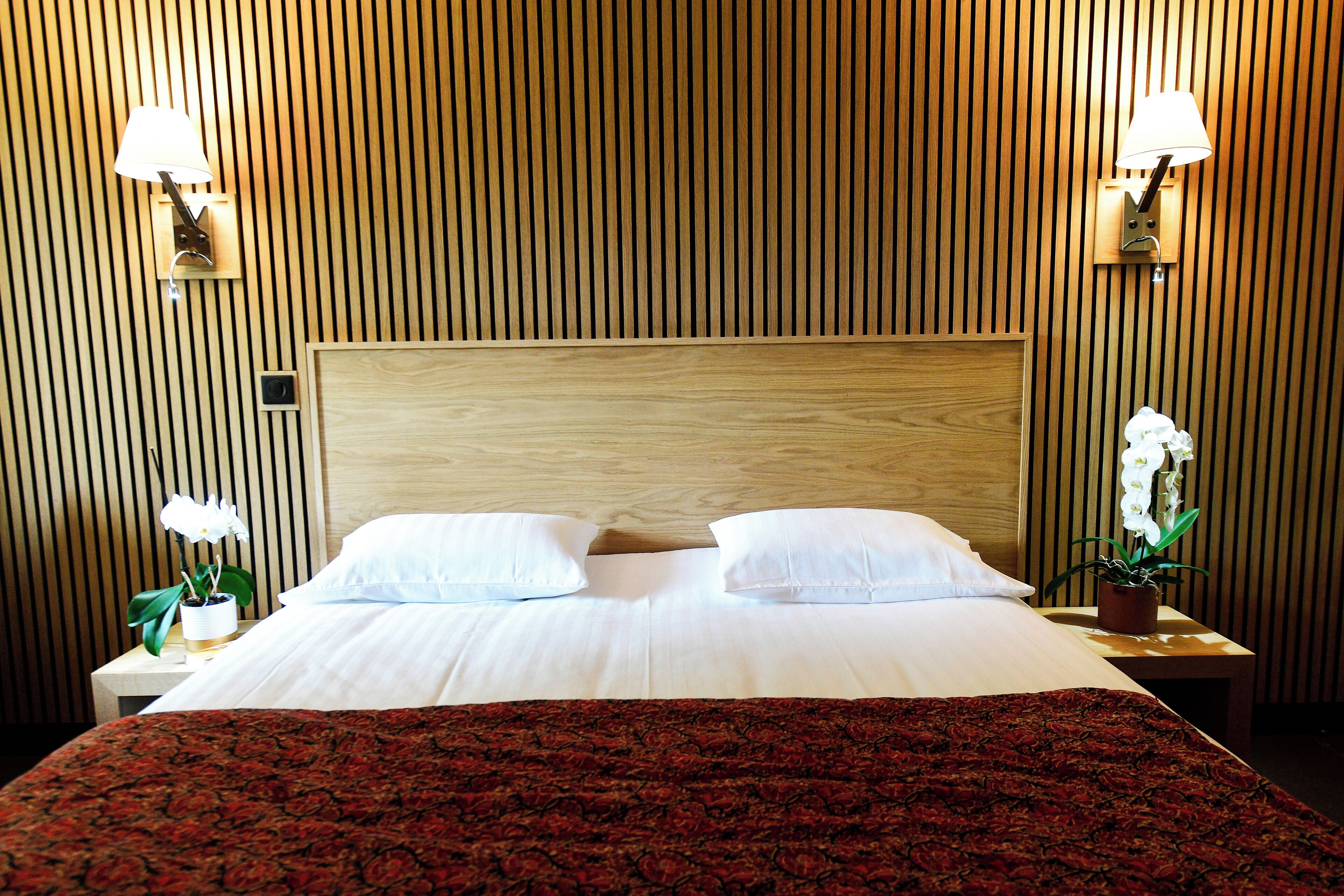 Chambre Double Deluxe, vue jardin | Chambres insonorisées, fer et planche à repasser, Wi-Fi gratuit