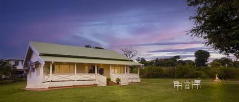 Voorkant van accommodatie