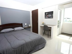 ห้องซูพีเรียดับเบิล | ห้องเก็บเสียง, Wi-Fi ฟรี, ผ้าปูที่นอน
