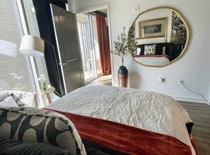 1 Schlafzimmer, Bügeleisen/Bügelbrett, kostenloses WLAN, Bettwäsche