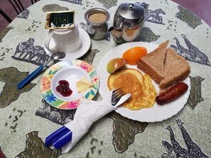 Az árban foglalt kontinentális reggeli mindennap