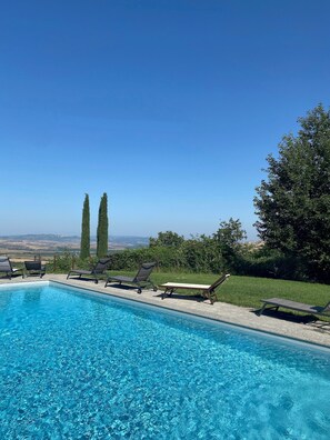 Pool - Podere i Prati – Luxury Pool Farmhouse in Val d'Orcia (Chianciano Terme)