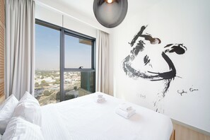 Luxury Apartment, Balcony, City View | In-room safe, individually decorated, individually furnished