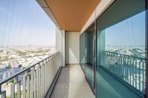 Luksus-lejlighed - balkon - byudsigt | Balkon