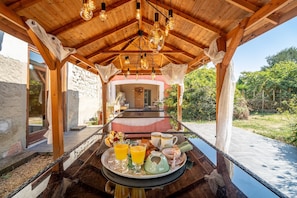 Udendørs spisemuligheder