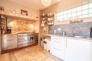 Fridge, high chair