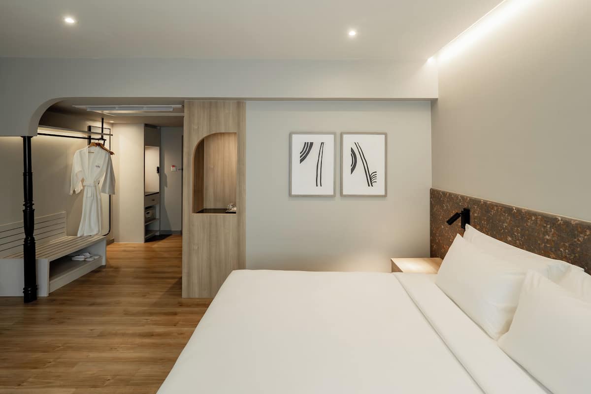 In-room safe, desk, blackout curtains, iron/ironing board