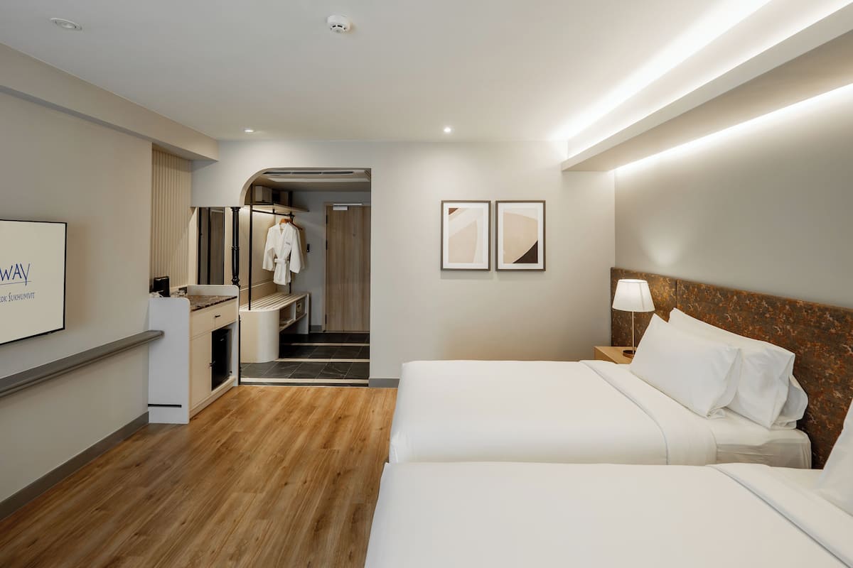 In-room safe, desk, blackout curtains, iron/ironing board