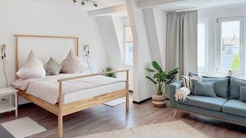 1 habitación, wifi y ropa de cama