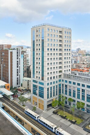 Fachada de la propiedad