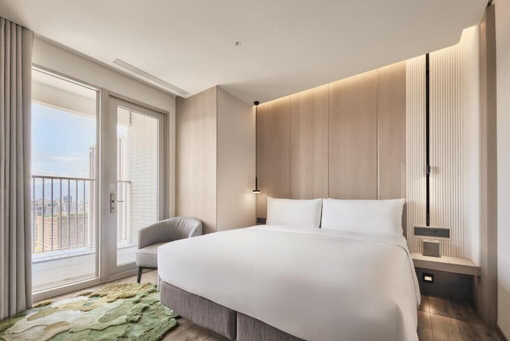 Apartment, 1 Bedroom | In-room safe, laptop workspace, blackout drapes, iron/ironing board