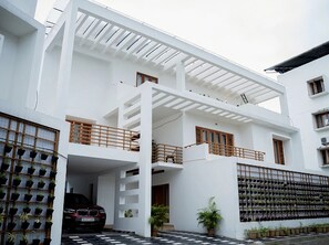 Fassade der Unterkunft