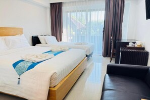 Deluxe Double Room | View from room - Belvilla Chiangmai near Lanna Hospital (Chiang Mai)