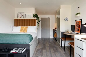 Studio, tupakointi kielletty | Pimennysverhot, ilmainen Wi-Fi