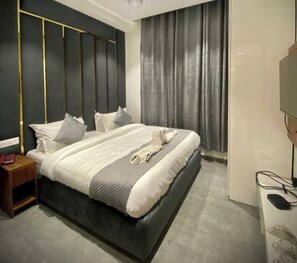 Kamar Klasik | Meja kerja, ruang kerja ramah laptop, dan Wi-Fi gratis