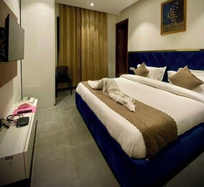 Kamar Klasik | Meja kerja, ruang kerja ramah laptop, dan Wi-Fi gratis