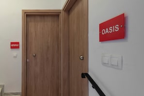 Interior entrance