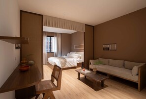 Superior Double Room | Desk, blackout drapes, iron/ironing board, free WiFi - A Stay In Hanoi (Dong Da)