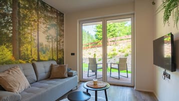 Apartment, Garden View | Living area