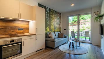 Apartment, Garden View | Living area