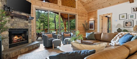 تلفزيون ذكي، مدفأة، مشغل دي في دي، كُتُب