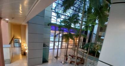 Charming 2-bedroom hotel in fabulous Herzliya with WiFi, AC, fitness room