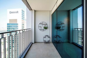 Apartment, Balcony, City View | Balcony - PVH - Modern Edgy 1BR - Downtown Views (Dubai)