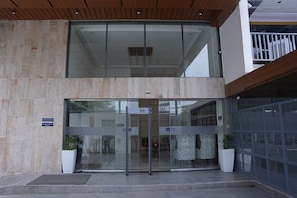 Front of property – evening/night