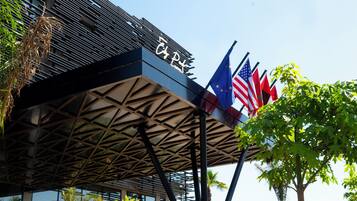 Façade de lâhĂ©bergement