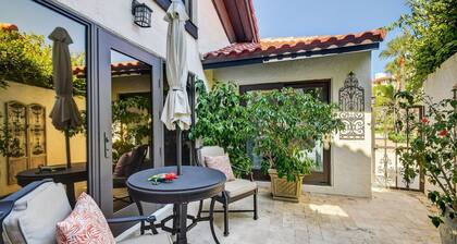 Magical sunset views from newly redone waterfront Palm Beach townhome.