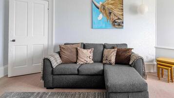 Télévision, cheminée