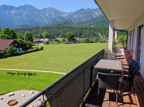 Comfort Apartment, 2 Bedrooms, Mountain View | Balcony view - THE SINGULAR (Bad Goisern)