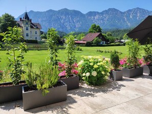 Comfort Apartment, 1 Queen Bed with Sofa bed, Mountain View | Terrace/patio - THE SINGULAR (Bad Goisern)