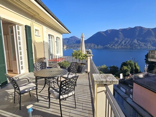 Ferienwohnung / Studio am Lago Maggiore mit zwei Terrassen
